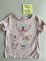 H&M T-Shirt rosa mit Schmetterlingen, dünn Baden-Württemberg - Emmendingen Vorschau