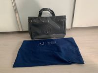 ARMANI JEANS Tasche Shopper Lackleder Dunkelgrau m.Staubbeutel Friedrichshain-Kreuzberg - Friedrichshain Vorschau