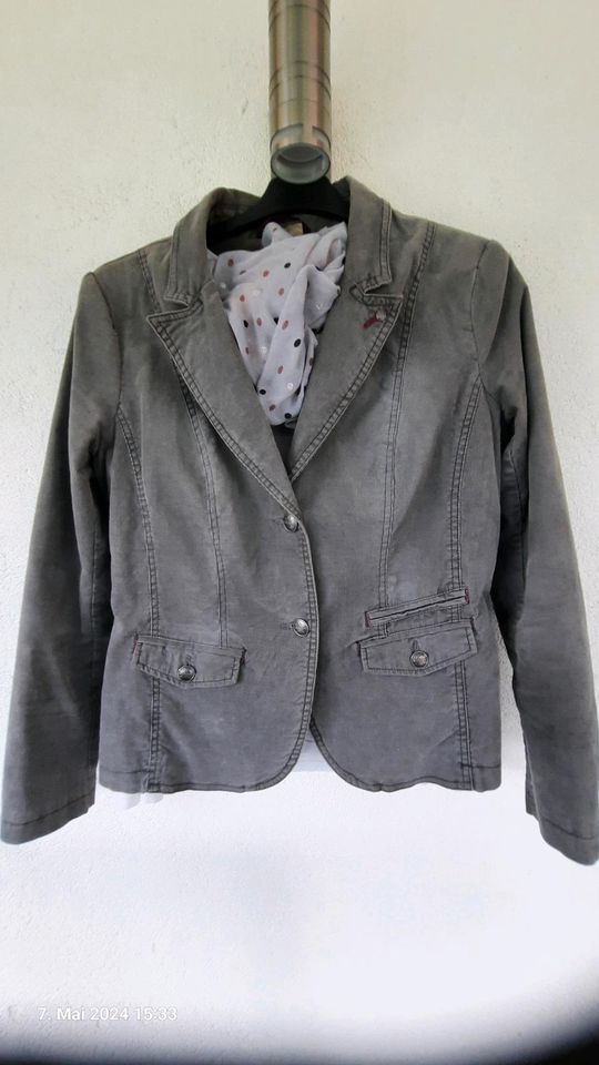 Street One Blazer, hellgrau, Gr. 40 in Bocholt