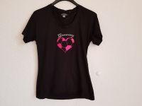 Damen Shirt "Fußball Herz" schwarz Gr. XL tailliert. Vers. BÜWA Hessen - Felsberg Vorschau