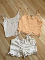 Crop Tops weiß apricot Gr S Bayern - Donaustauf Vorschau