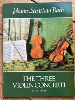 Johann Sebastian Bach - The three violin concerti full score Baden-Württemberg - Nagold Vorschau