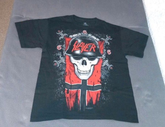 Slayer Konzert USA Shirt in Größe M in Lebach