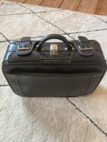 Vintage Koffer Reise Handgepäck Weekender schwarz Kunstleder 60s Pankow - Prenzlauer Berg Vorschau