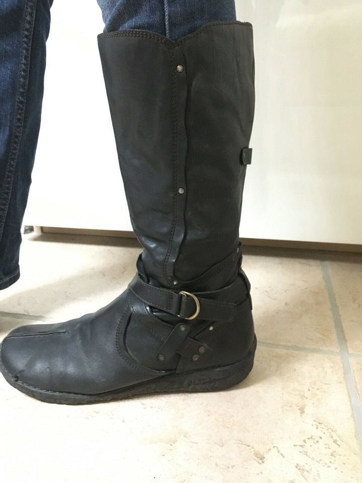 Camel Active Winterstiefel Gr. 8 41 schwarz bequem in München