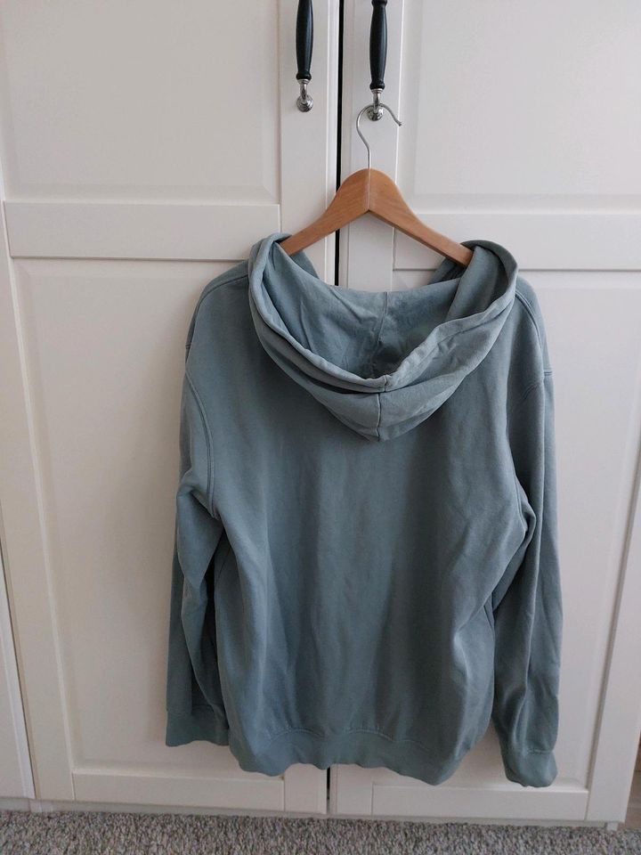 H&M Kapuzenjacke Zip Hoodie Größe M Mintgrün / Türkis in Bochum