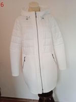 6 Madeleine Jacke Mantel Kurzmantel Weiss Gr 42 Niedersachsen - Aurich Vorschau