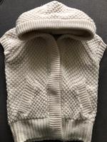 Zara Weste Gr.L/40 Herbst Winter Strick Kapuze Teddy Fell Niedersachsen - Celle Vorschau