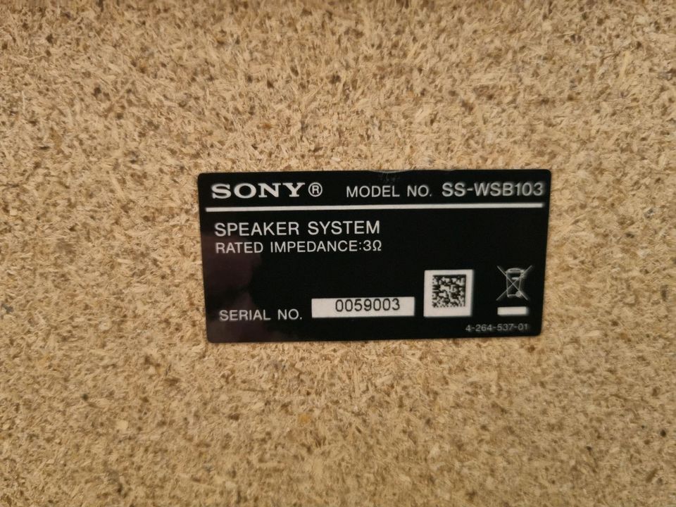 Sony Heimkino 2.1 Blu Ray Player Receiver in Berlin