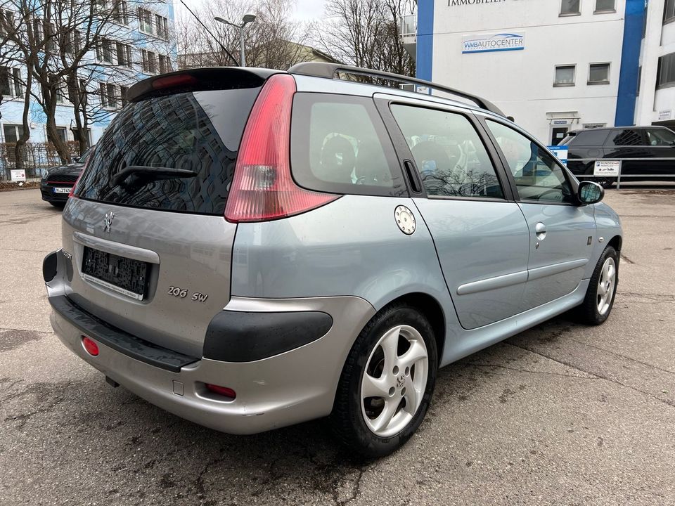 Peugeot 206 SW JBL KLIMAA.-ZV-SERVO-AUTOMATIK-TÜV-FÄLLIG in München