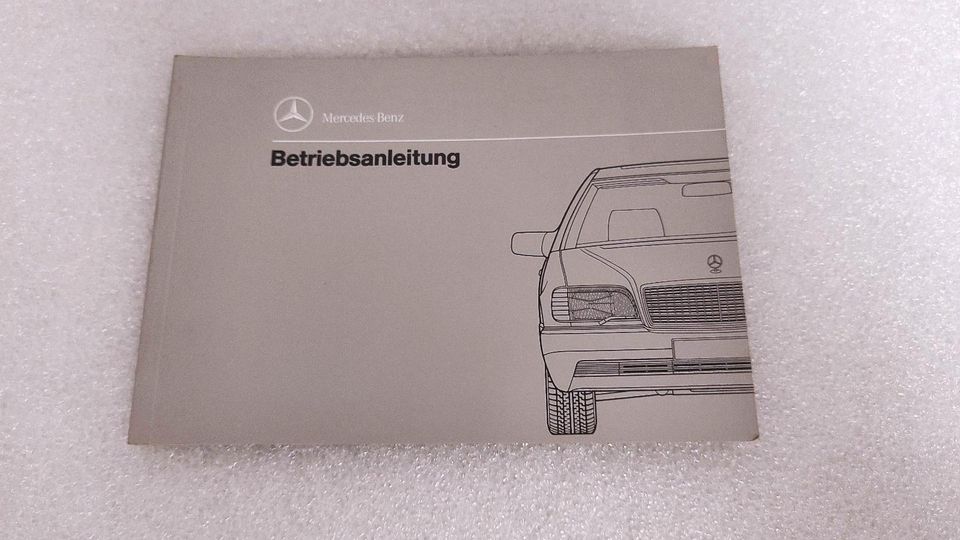 Betriebsanleitung Mercedes W140 300 SD original in Waiblingen