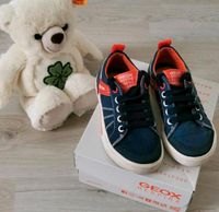 ☆ GEOX ☆Jungen Sommer Schuhe Sneaker navy orange Gr. 28 Rheinland-Pfalz - Niedererbach Vorschau