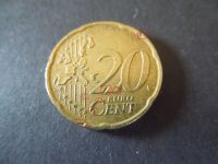 20 Cent Münze Italien 2002 Fehlprägung Saarland - Wallerfangen Vorschau