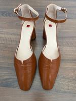 Schuhe Pumps Lederpumps Högl cognac Größe Größe 6,5 Nordrhein-Westfalen - Rheda-Wiedenbrück Vorschau