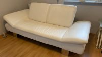 Moderne Echtleder-Couch in weiß Nordrhein-Westfalen - Wipperfürth Vorschau