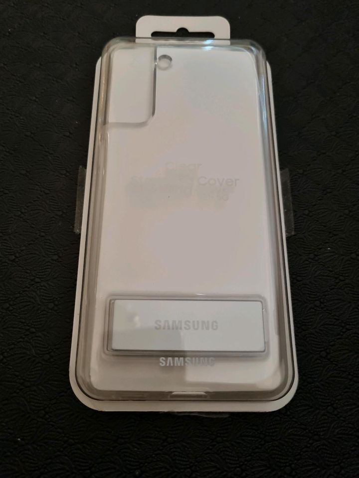 S21+ Clear Standing Cover - Handyhülle Samsung [NEU] in Großfriesen