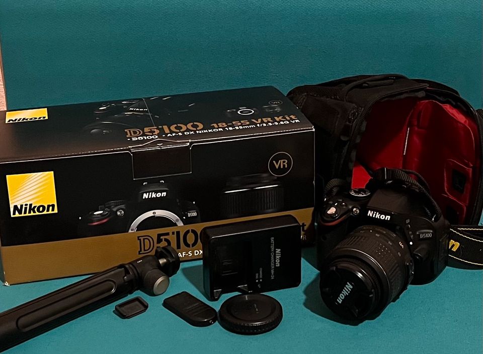 Spiegelreflexkamera Nikon D5100 in Prien