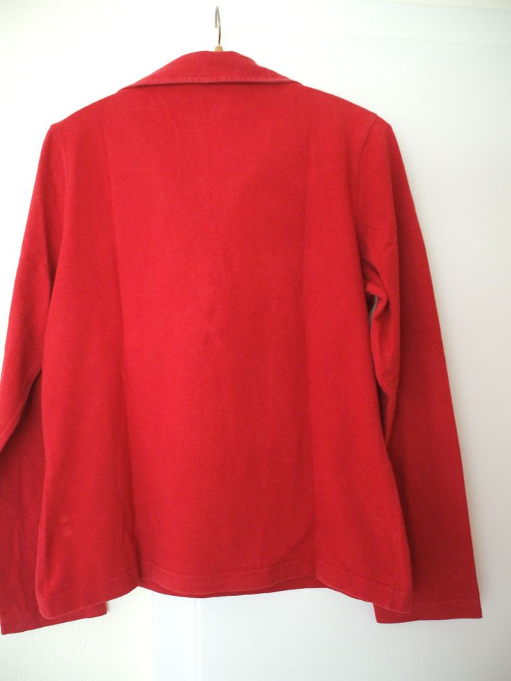 Damen-Shirt mit Strass, rot, Gr. 40 in Darmstadt