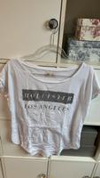 Weißes Hollister T-Shirt Nordrhein-Westfalen - Mönchengladbach Vorschau
