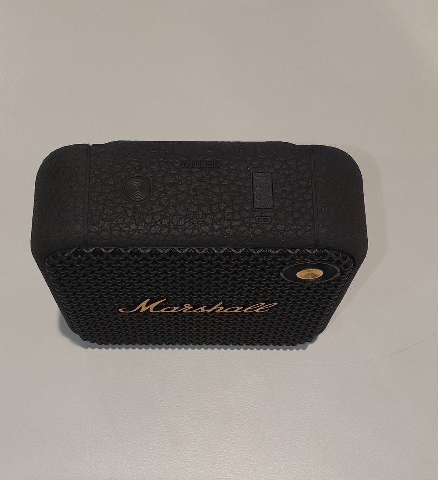 Marshall Willen Black & Brass Bluetooth-Lautsprecher in Papenburg