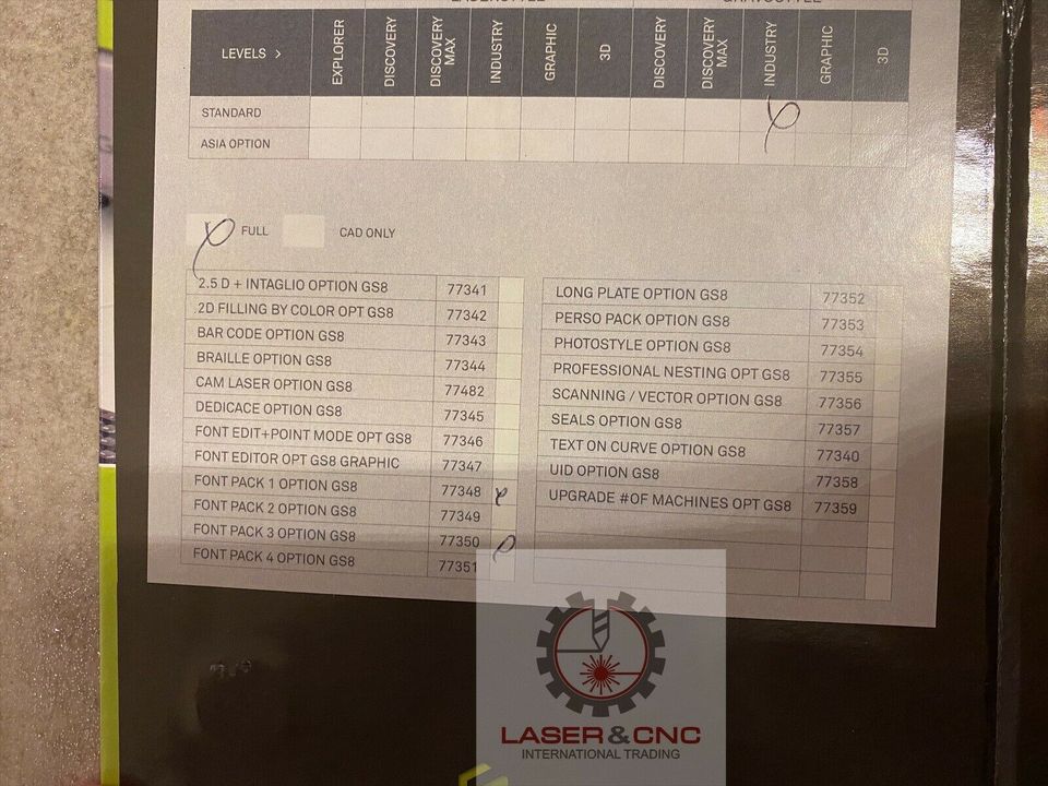 Software Gravostyle 8 Laser, Graviermaschine Gravograph in Hannover