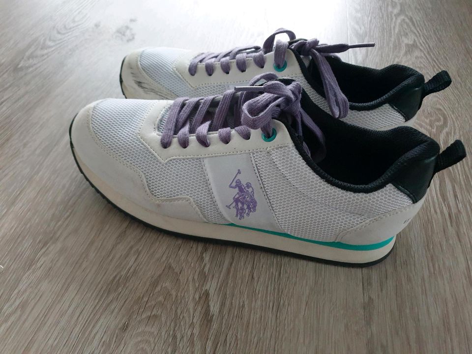 Wunderschöne Turnschuhe U.S. Polo Assn. Gr.40  Bitte beachtet auc in Oldendorf (Landkreis Stade)