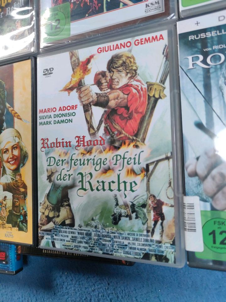 6 x Robin Hood Klassiker DVD zb Lex Barker in Meinersen