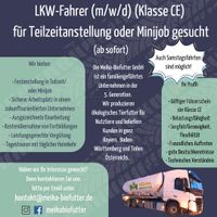 Lkw- Fahrer*in (m/w/d) ab sofort Minijob oder Teilzeit Bayern - Großaitingen Vorschau