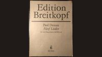 Notenbuch Paul Dessau Fünf Lieder für eine Singstimme und Klavier Pankow - Prenzlauer Berg Vorschau