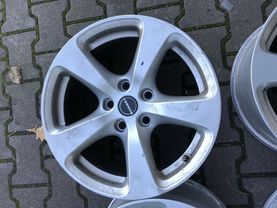 BMW 5er F10 F11 17 Zoll Alufelgen 8x17 ET30 Borbet in Freigericht