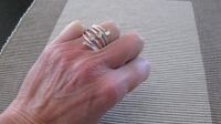 Ring_Fingerring_Finger_Schmuck_silber * Spirale Strass Niedersachsen - Gifhorn Vorschau