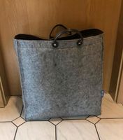 Tasche, Filz / Polyester, grau 52 / 48 / 21 cm Bayern - Igensdorf Vorschau