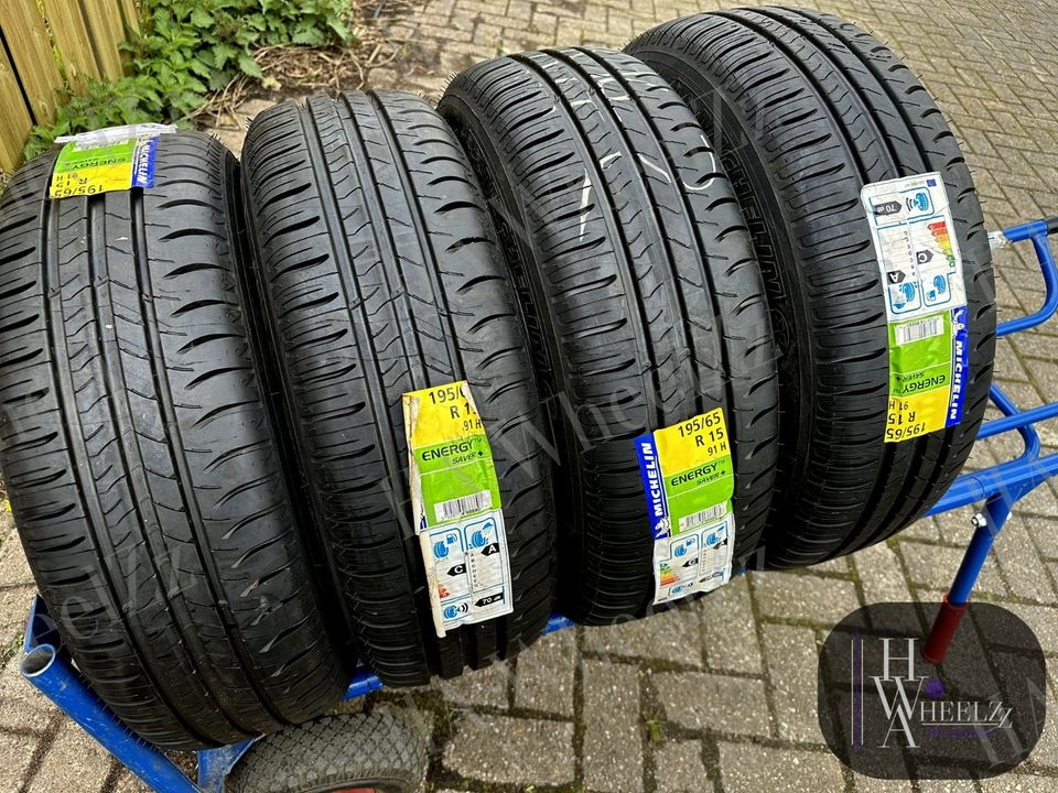 OZ Superturismo GT Alufelgen NEU Sommerräder MICHLIN Reifen ➡️ 15 Zoll 5x112 ➡️ 195/65 R15 Sommerreifen Reifen Felgen ➡️ Sommer NUR FÜR VW Golf 5 Plus Jetta Touran 1 und Skoda Octavia 1Z in Bünde