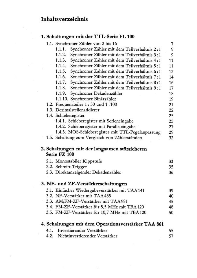 Halbleiter Schaltbeispiele 1970 Siemens SELTEN! in Schönwalde (Vorpommern)