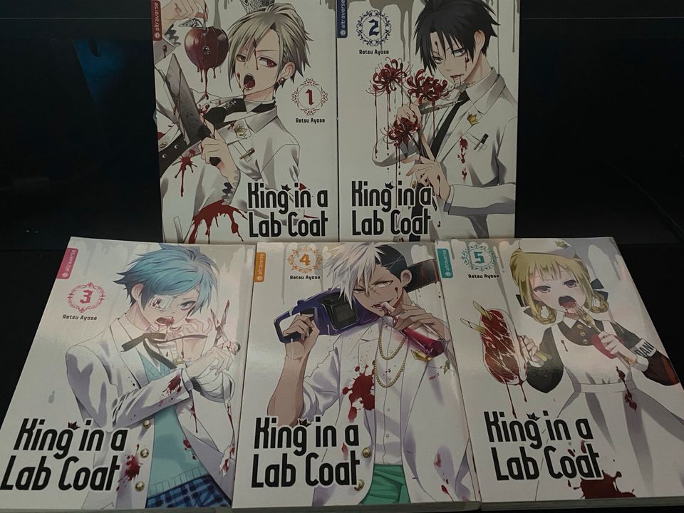 King in a Lab Coat Manga Band 1-5 in Regensburg