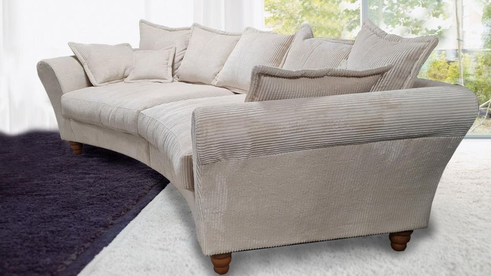 Big-Sofa Cord 3 Farben Landhaus-Stil Couch UVP 1399,- NEU in Dortmund