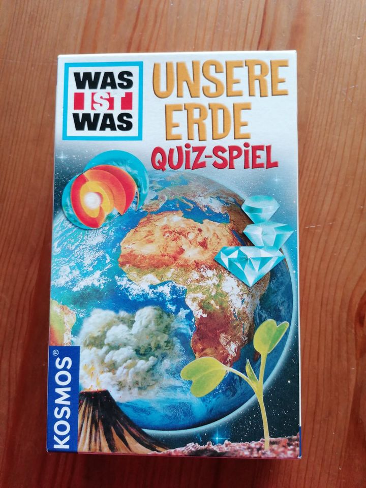 UNSERE ERDE - Was ist was - Quiz-Spiel - 8-88 Jahre - 2-4 Spieler in Nienberge