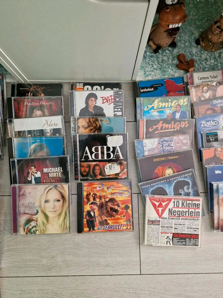 CD Sammlung Fischer ABBA AMIGOS ANDY BORG SCHLAGER POP ROCK MUSIK in Wiesbaden