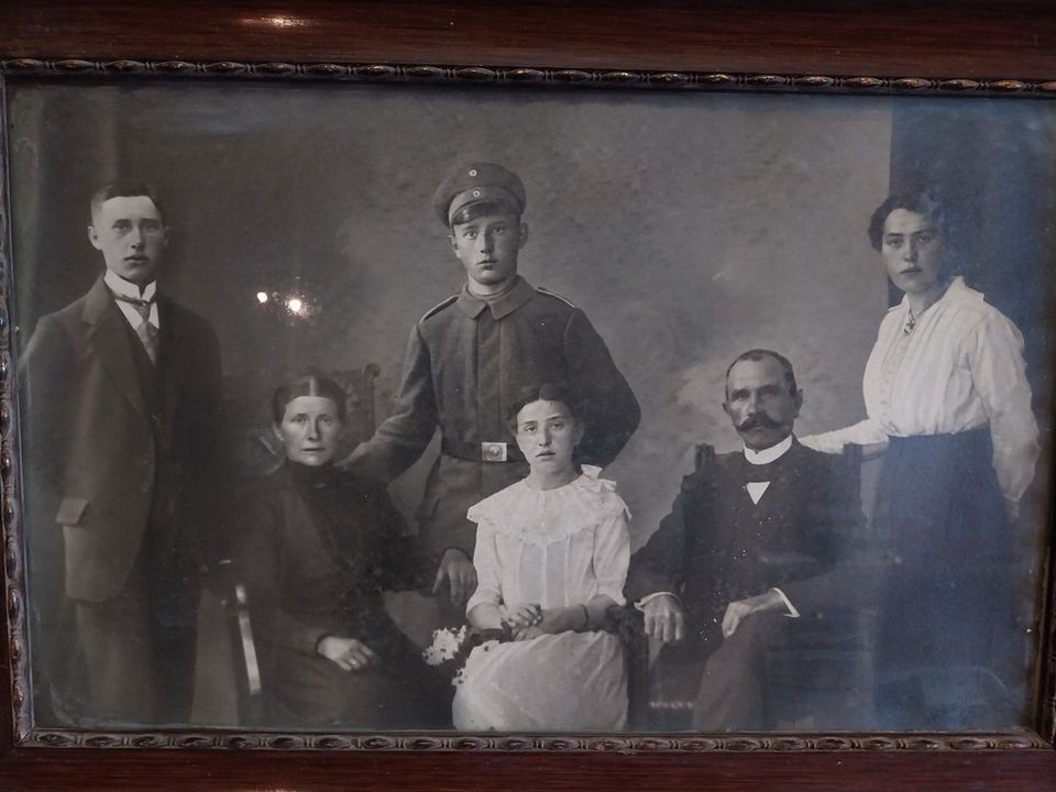 RARITÄT alte Fotografie Familie Gruppenbild Atelier Wolff, Köln g in Gummersbach