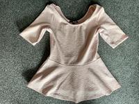 TALLY WEIJL rosa Schößchen-Top Kurzarm-Shirt Bluse in Größe M Nordrhein-Westfalen - Weilerswist Vorschau