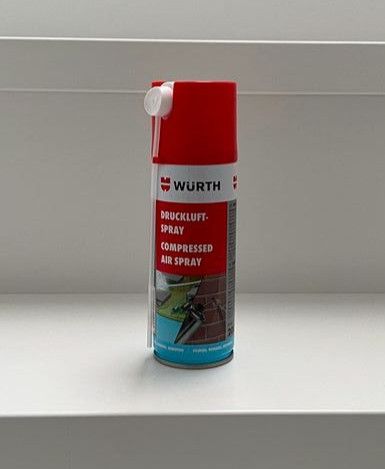 OVP WÜRTH Druckluft Spray pflegen reinigen entfernen EDV Hobby Mo