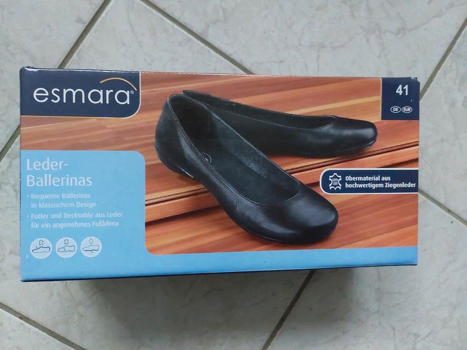 Esmara Ballerina in Größe 41, Farbe schwarz in Seevetal