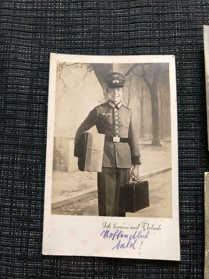 Konvolut Postkarten u. a. von 1917, Militaria in Erlangen