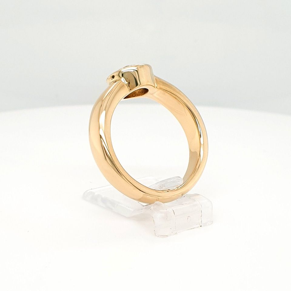 Eleganter Damenring 0,8 ct Brillant in 750er/18kt Gelbgold |Gr.57 in Flensburg