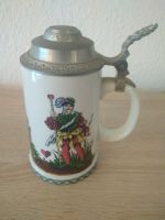 FINE CHINA LICHTE BIERKRUG MIT ZINNDECKEL DDR MADE IN GDR TOP Nordwestmecklenburg - Landkreis - Grevesmuehlen Vorschau