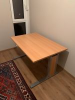 Schreibtisch 120x80 höhenverstellbar Buche Nachbildung Wellemöbel Niedersachsen - Garbsen Vorschau