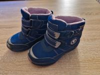 Kinderstiefel Winterschuhe Größe 24 dunkelblau rosa Brandenburg - Cottbus Vorschau