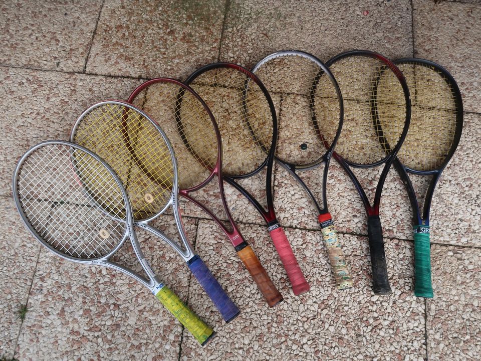 7 Tennisschläger Pro Kennex Prince Kuebler - SET 2 in Eisingen