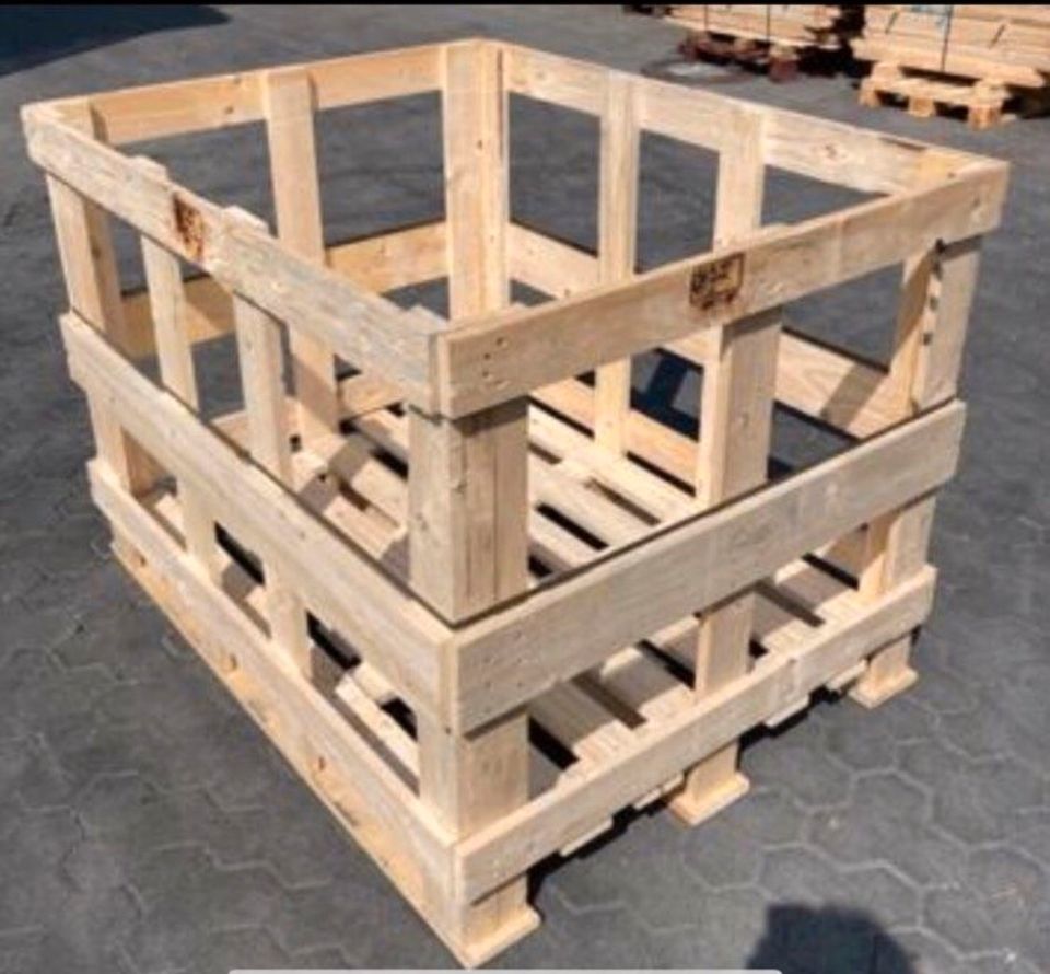 Holzkiste 145 x 113 x 105 zerlegt (neu) zb für Brennholz in Coesfeld