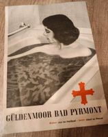 Reklame Prospekt Güldenmoor Heil Bad Pyrmont 1953/1959 Werbung Bayern - Hohenberg a.d. Eger Vorschau